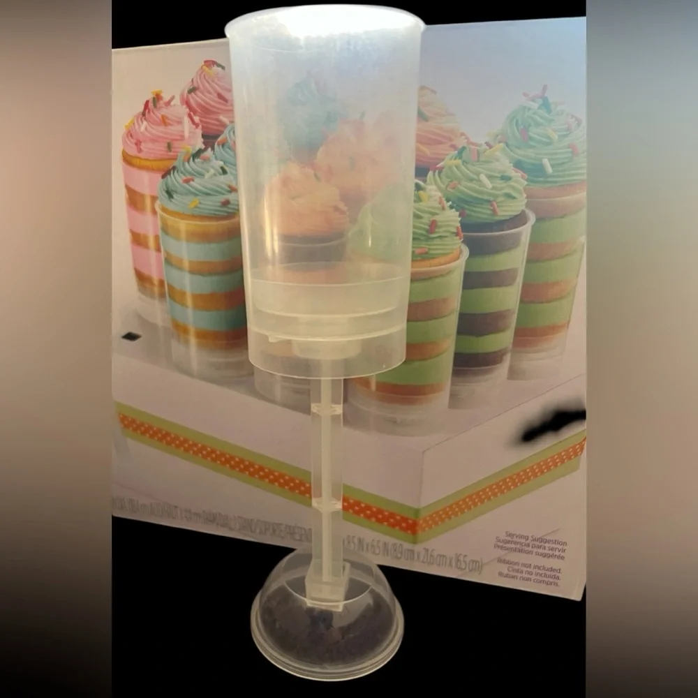 Wilton Rainbow Push Pop Cake Toppers - Set of 2